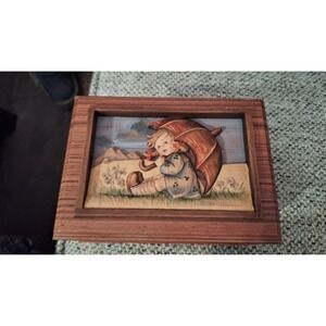 4th Edition Umbrella Girl Hummel Music Box